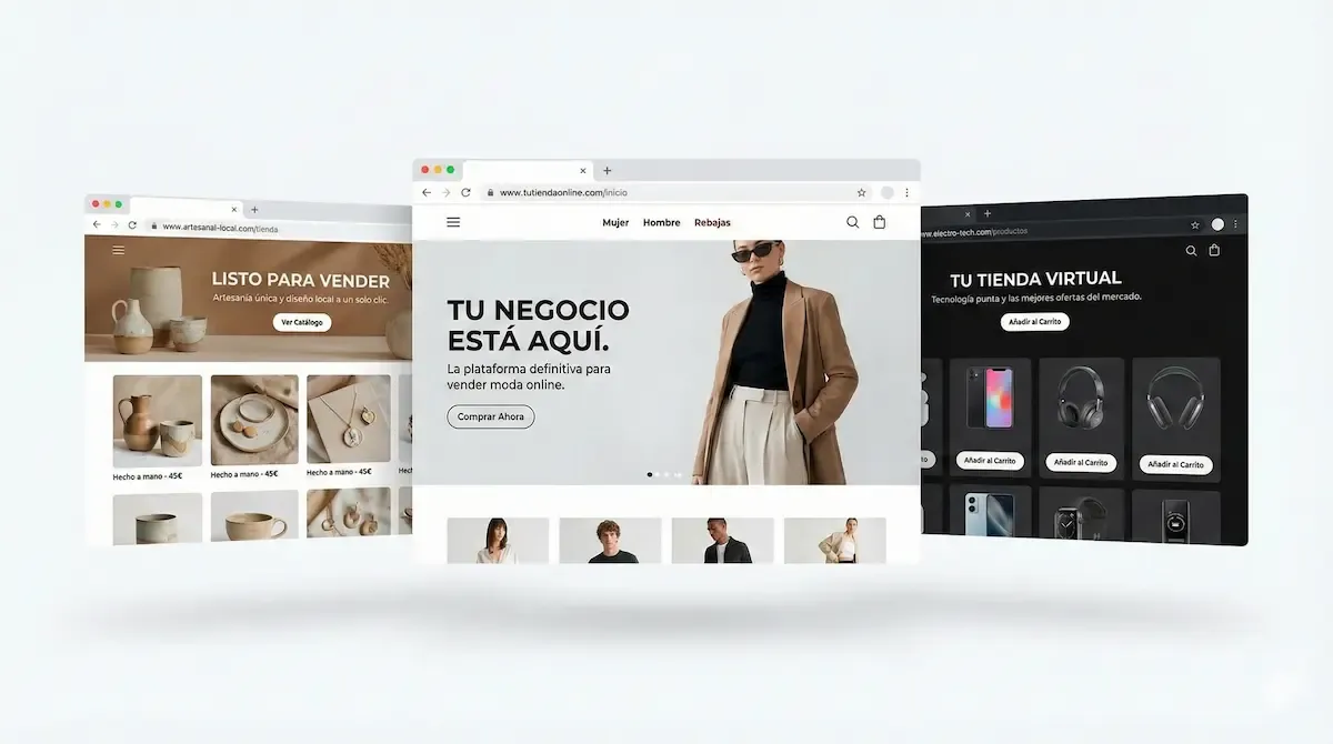 Ejemplo genérico de tienda online con catálogo